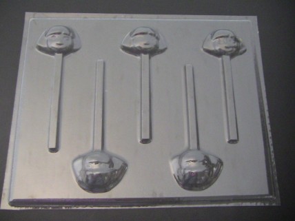 390sp Dorie the Explorer Face Chocolate or Hard Candy Lollipop Mold 390sp Dorie the Explorer Face Chocolate or Hard Candy Lollipop Mold